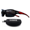 Shimano - Óculos de Sol Esportivos Masculinos e Femininos, Lentes Protetoras Não Polarizadas, Usados para Ciclismo e Pesca.