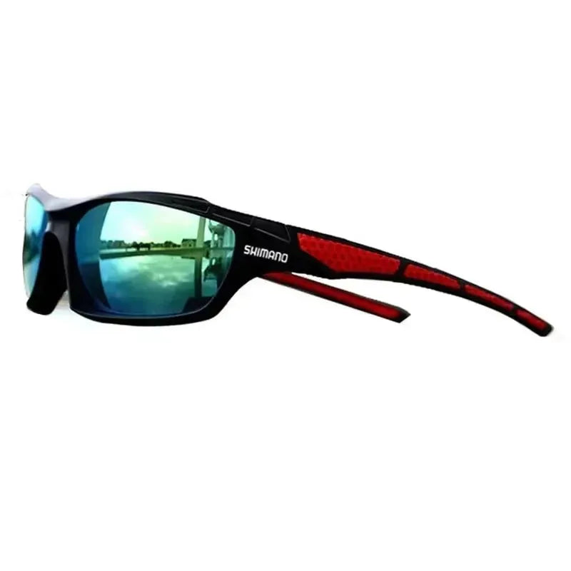 Shimano - Óculos de Sol Esportivos Masculinos e Femininos, Lentes Protetoras Não Polarizadas, Usados para Ciclismo e Pesca.