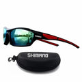 Shimano - Óculos de Sol Esportivos Masculinos e Femininos, Lentes Protetoras Não Polarizadas, Usados para Ciclismo e Pesca.